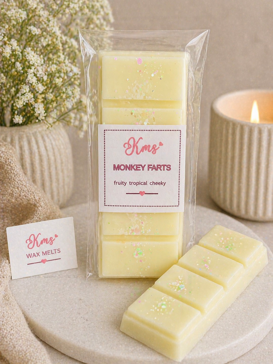Monkey Farts Wax Melts Snap Bars