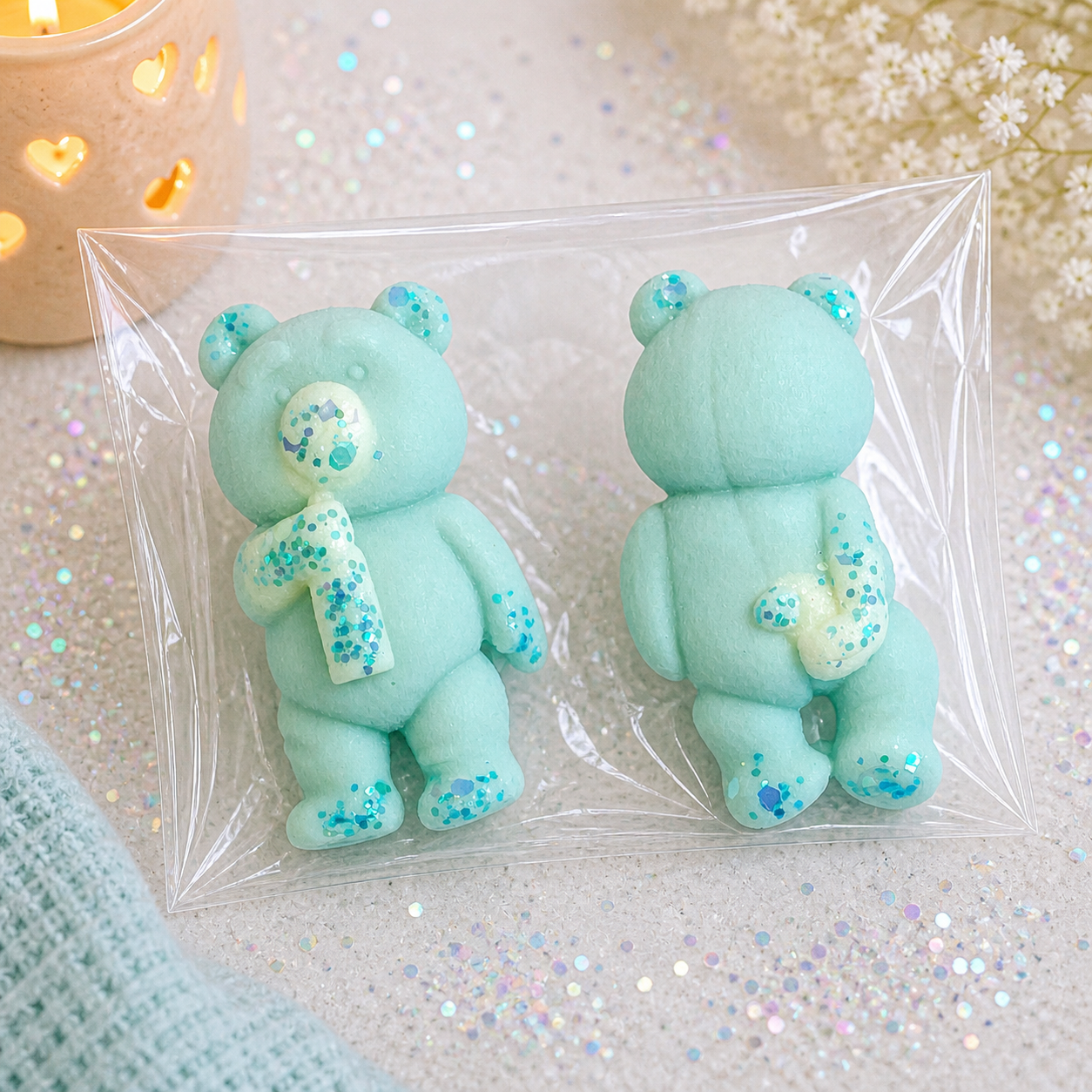 Jammy Time Baby Bears are cute wax melts shaped like bears, featuring calming scents in a unique design.